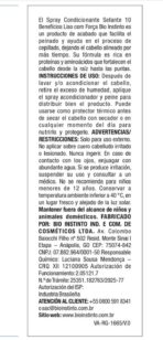 Spray Acondicionador Sellante Liso com Força 10 Beneficios - Imagen 2
